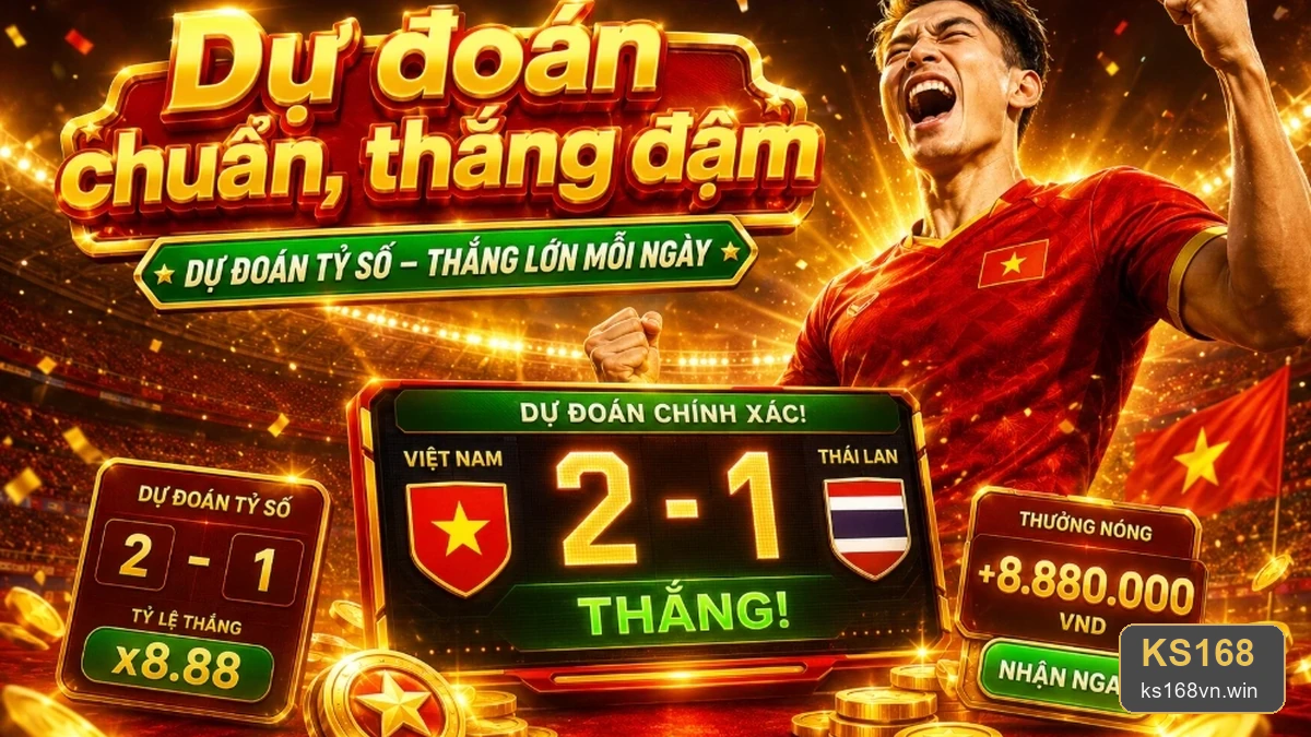 KS168 phân tích thể thao và tỷ số trận đấu: Chiến thuật, nhịp độ và kịch bản cần đọc trước khi vào tiền – ks168vn.win