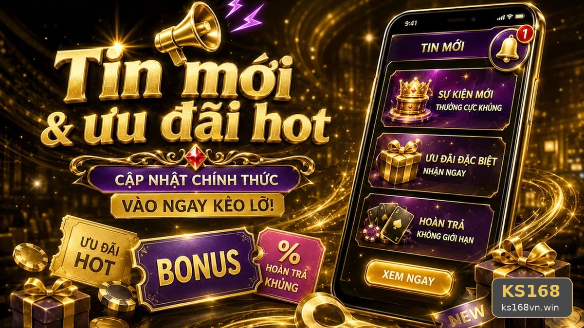 Đọc Chi Tiết Giao Diện Khuyến Mãi KS168 Tại ks168vn.win: Đánh Giá Ưu Đãi Cho Người Mới Bằng Tiêu Chí Minh Bạch – Góc Kiểm Chứng Theo Tên Miền