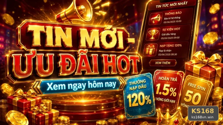Kiểm Tra Giao Diện Tin Mới Và Ưu Đãi KS168 Tại ks168vn.win: Đọc Chi Tiết Giao Diện Để Lập Kế Hoạch Nghỉ Giải Lao Và Sử Dụng Công Cụ Tự Giới Hạn – Góc Kiểm Chứng Theo Tên Miền